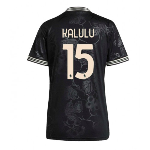 Juventus Pierre Kalulu #15 Tredje Tröja Dam 2025-26 Kortärmad Juventus Pierre Kalulu #15 Tredje Tröja Dam 2025-26 Kortärmad